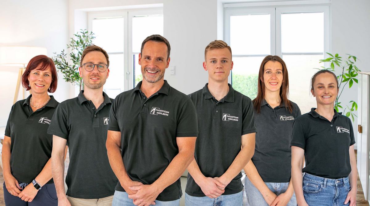 Team des Physioteam Mühlberg in der Praxis Altstadt Rostock